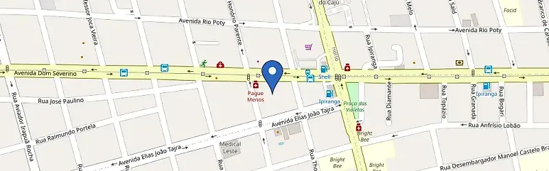 Mapa da estação BYD Carmais