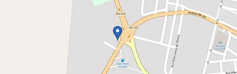 Mapa da estação Churrascaria Vai Gordo