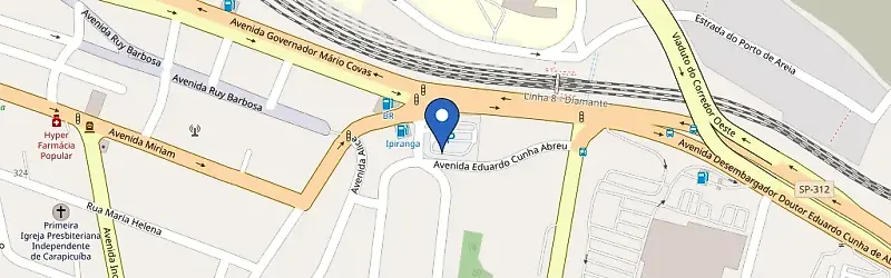 Mapa da estação Meli - SSP5 - Barueri