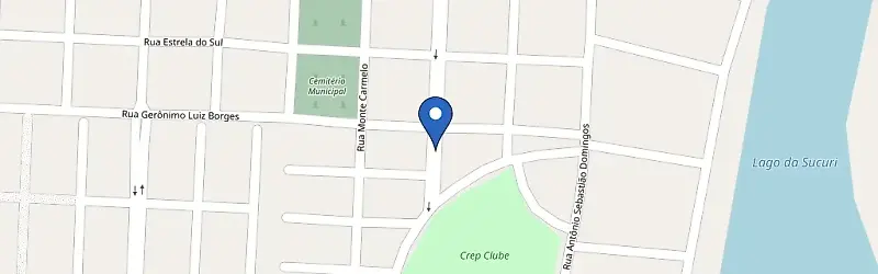 Mapa da estação Hotel Sol Do Triângulo Mineiro
