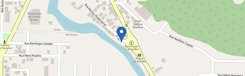 Mapa da estação Posto São Marcos