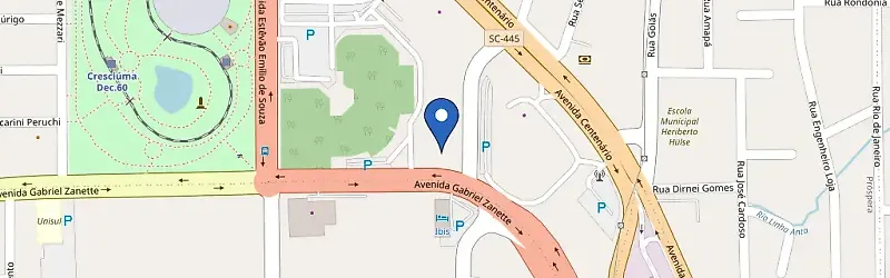 Mapa da estação Tru Hotel