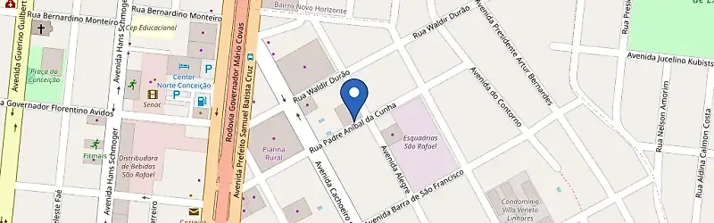 Mapa da estação Linhavix Distribuidora