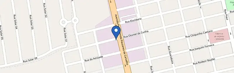 Mapa da estação Solidy Volt Rio Verde