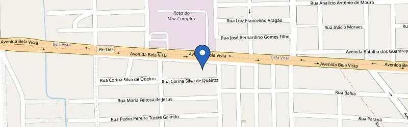 Mapa da estação Frotacar