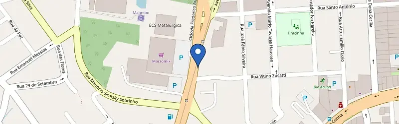 Mapa da estação Macromix