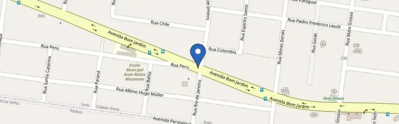 Mapa da estação Schok
