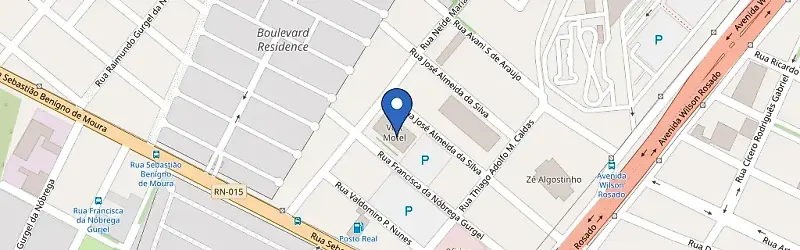 Mapa da estação Vert Motel