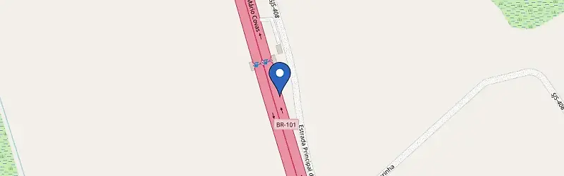 Mapa da estação Ararangua