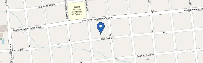 Mapa da estação Jaci Paraná