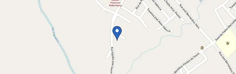 Mapa da estação Sitío Canudos