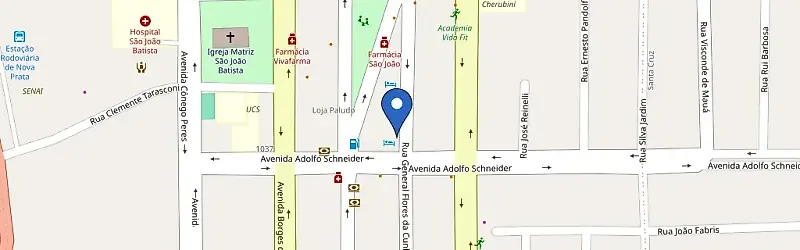 Mapa da estação Hotel Coroados & Flats - SPARKE