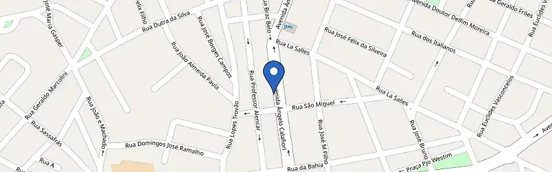 Mapa da estação Viale Supermercado