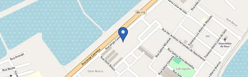 Mapa da estação Sempre Mais Atacado