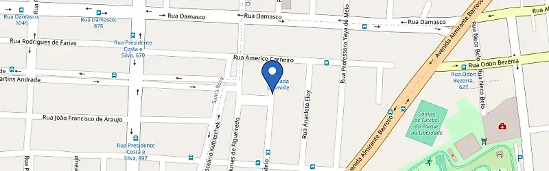 Mapa da estação Pousada Granville | Campina Grande/PB