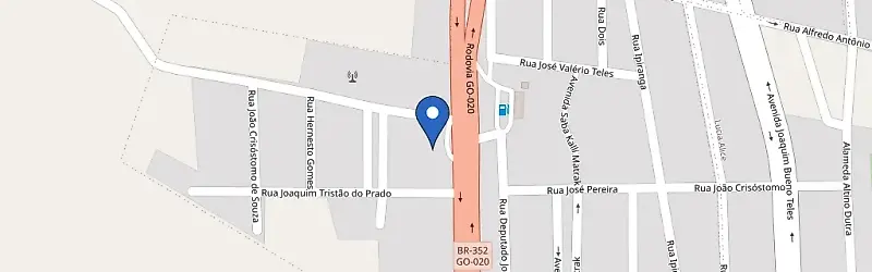Mapa da estação Armazém Do Sabor