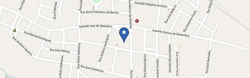 Mapa da estação Residencial