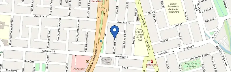 Mapa da estação Cohab 3