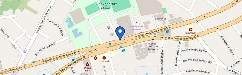 Mapa da estação Business