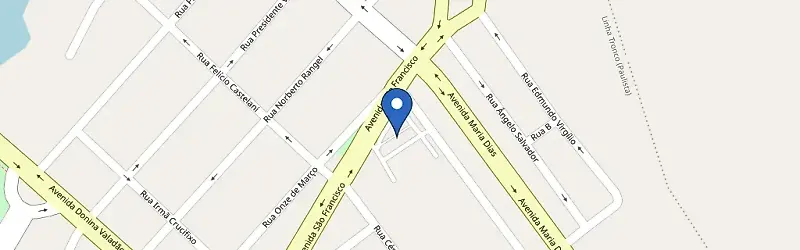 Mapa da estação Iquegami Vila Paulista
