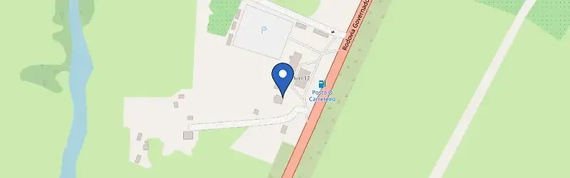 Mapa da estação Posto Carreteiro