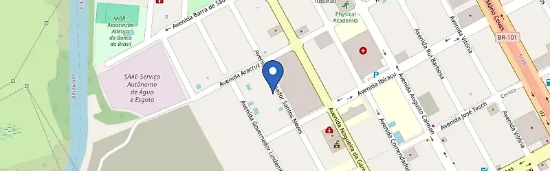 Mapa da estação Espírito Hub