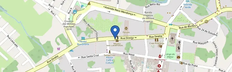 Mapa da estação Dádiva Hotel