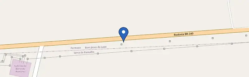 Mapa da estação Zap Charge - Dois Irmãos BR020