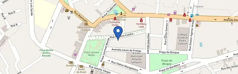 Mapa da estação Sales