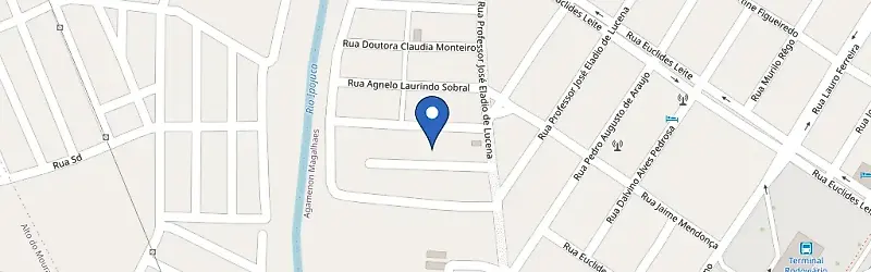 Mapa da estação Carine