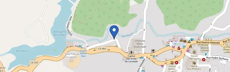 Mapa da estação Pw Energy - Nosso Sítio
