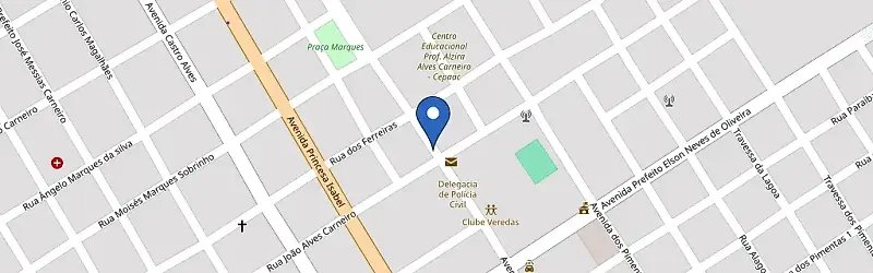 Mapa da estação Eletroluz