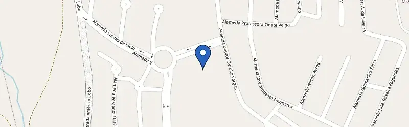 Mapa da estação Lagoa Seca Hotel Rural