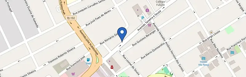 Mapa da estação Prime Sol Cabo Frio
