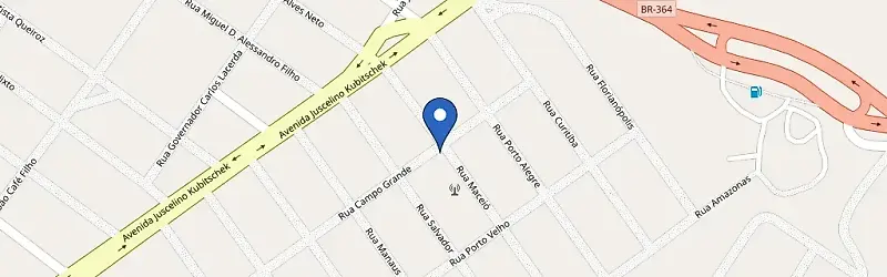Mapa da estação Martins Hotel