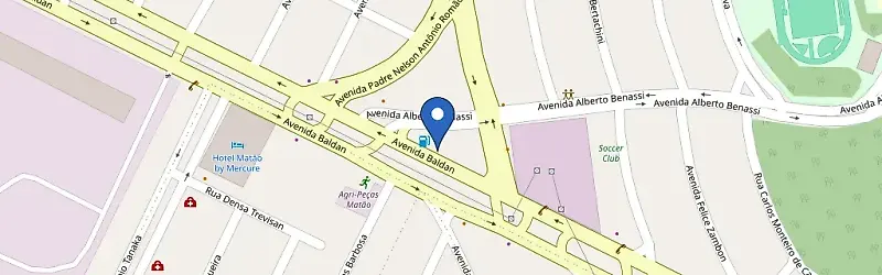 Mapa da estação EV Posto Ipiranga