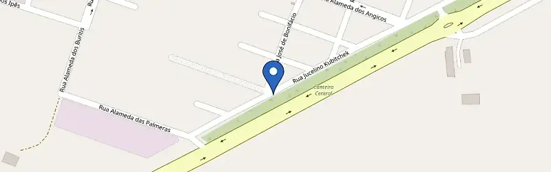 Mapa da estação Projete Engenharia