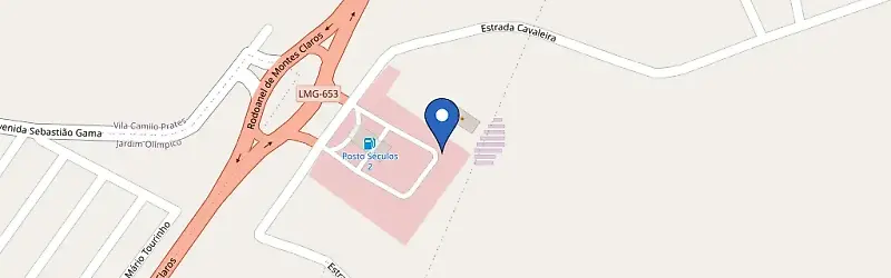 Mapa da estação Restaurante Formigão