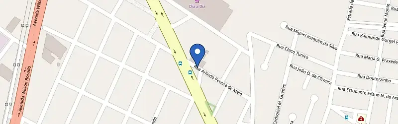 Mapa da estação Posto Fan