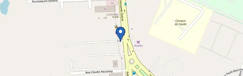 Mapa da estação Concessionário