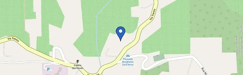 Mapa da estação Bento Vale