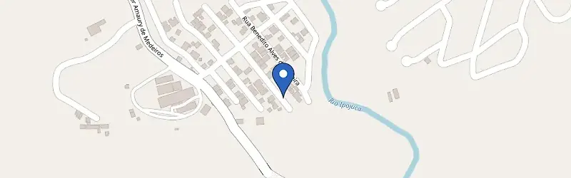Mapa da estação Casa Temporada Gravata