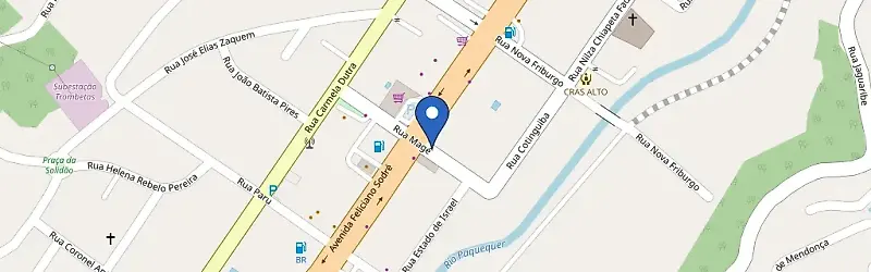 Mapa da estação Tu Casa