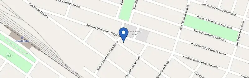 Mapa da estação Dom Pedro
