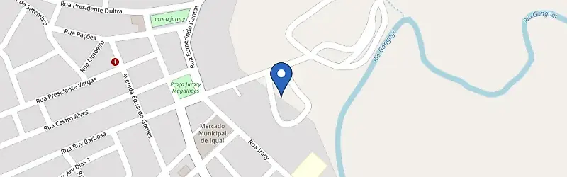 Mapa da estação Pousada Meu Canto