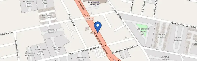 Mapa da estação Power Charge - Zero40 Bike