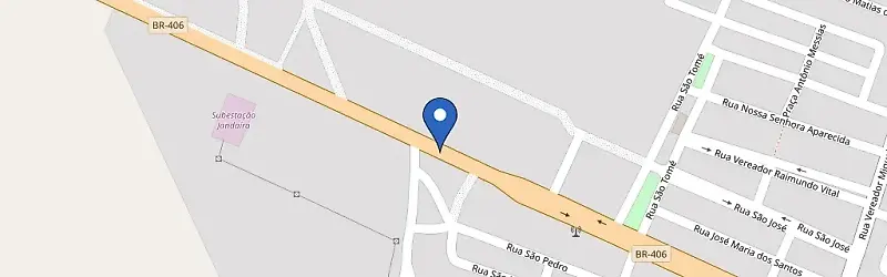 Mapa da estação VAPT - Restaurante & Pousada Paladar