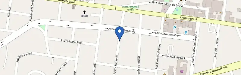 Mapa da estação WAS Tecnologia