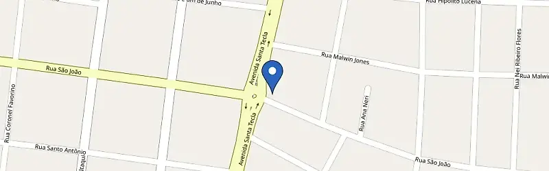 Mapa da estação Gbi Texaco - Bagé