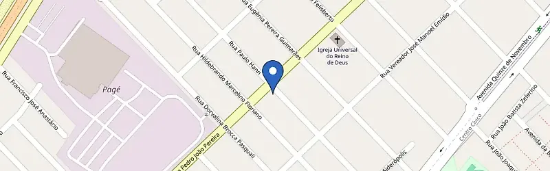 Mapa da estação Eldorado Med Center